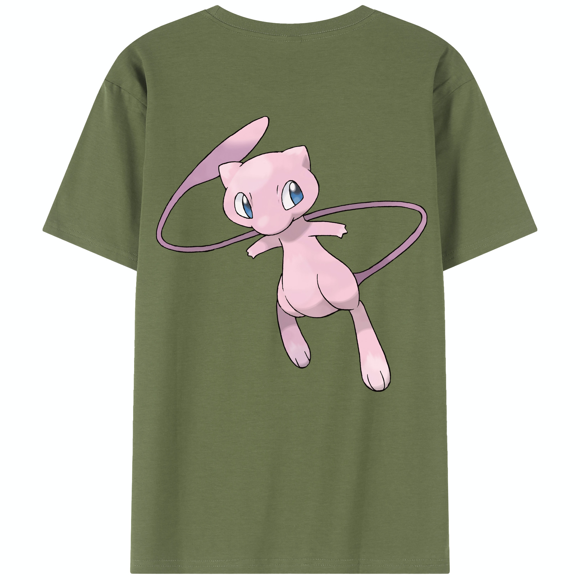 （画像用） ポケットモンスター Pokémon 綿100％半袖Tシャツ（背面プリント）